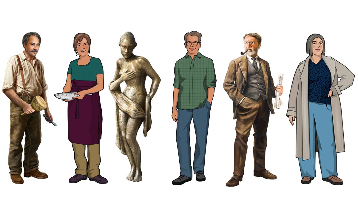 Figuren Brunnen